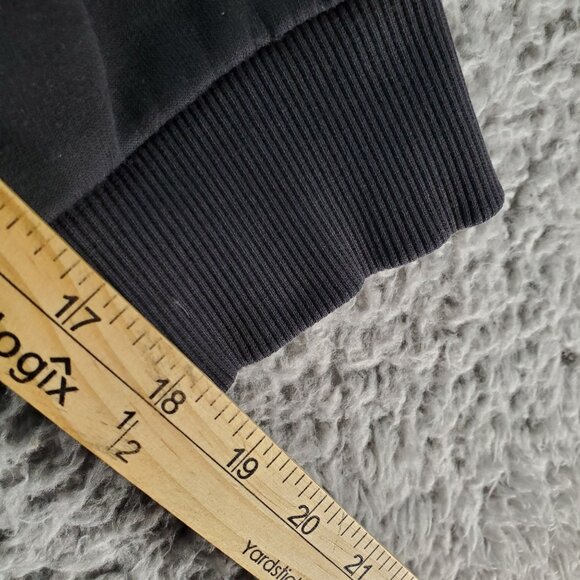 Calvin Klein Jacket Womens Medium Black Soft Touch Fleece Full Zip Jacket - Picture 7 of 9